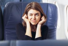 گوش درد در هواپیما